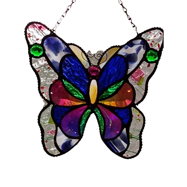 Dichroic Beveled Butterfly II