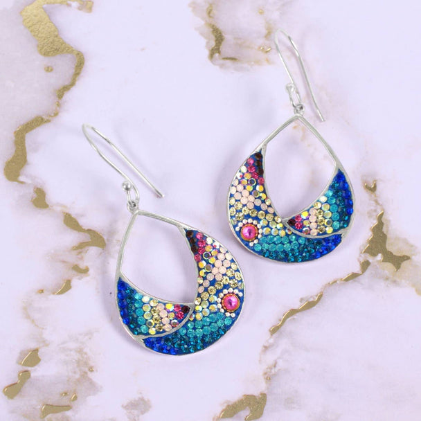 Split Pear Earrings