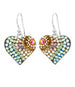 Heart Drop Earrings J