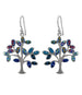 Rainbow Tree Drop Earrings A