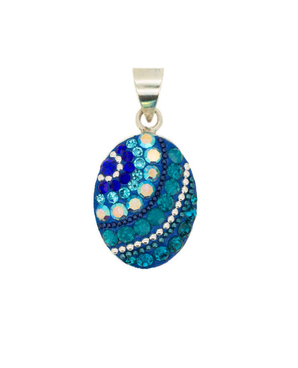 Kaleidoscope Petite Oval Pendant
