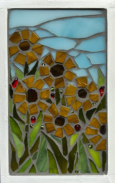 Sunflowers: Door County Postcard