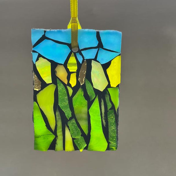 Yellow Garden Ornament