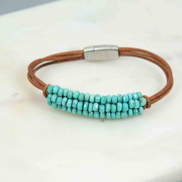Sleeping Beauty Turquoise Bracelet