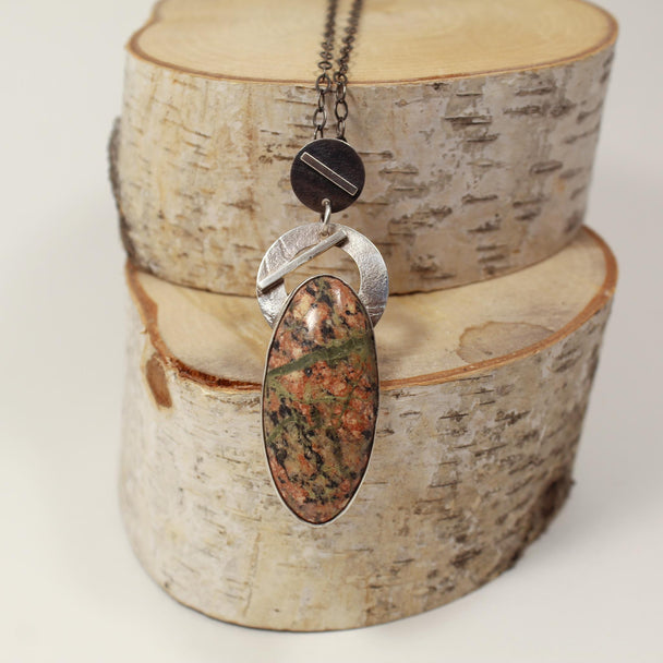 Jasper Sterling Necklace