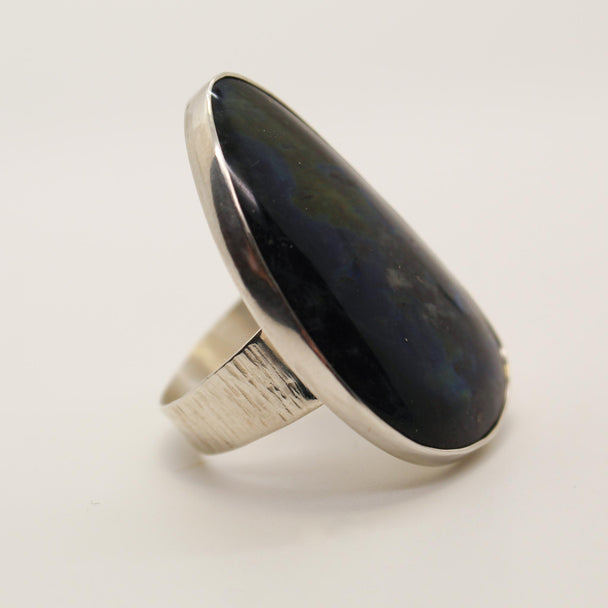 Spectralite Sterling Silver Ring