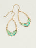 Erika Earrings Torrid Green
