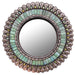 Seafoam Drop Mirror 10"