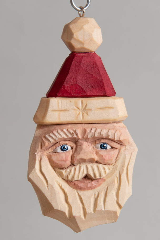 Flat Plane Santa Ornament