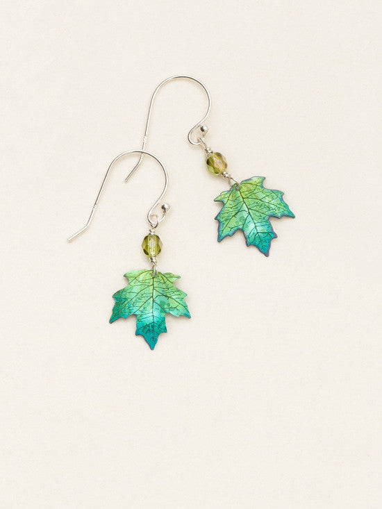 Sugar Maple Earrings Green