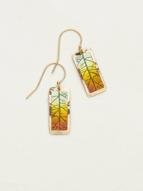 Eden Drop Earrings Peach