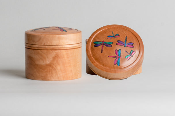 Dragonfly Maple Box