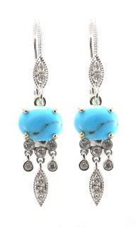 Opal Dangle Earrings