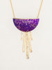 Evelina Necklace Purple