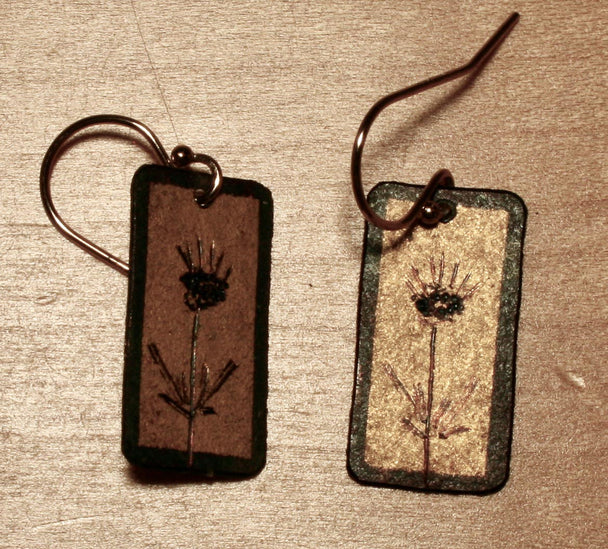 Thistle Earrings
