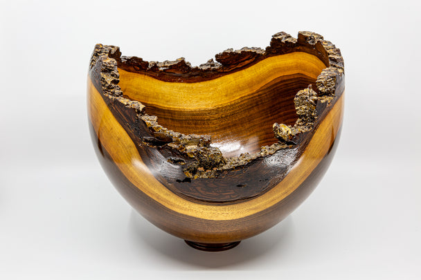 Walnut Live Edge Bowl