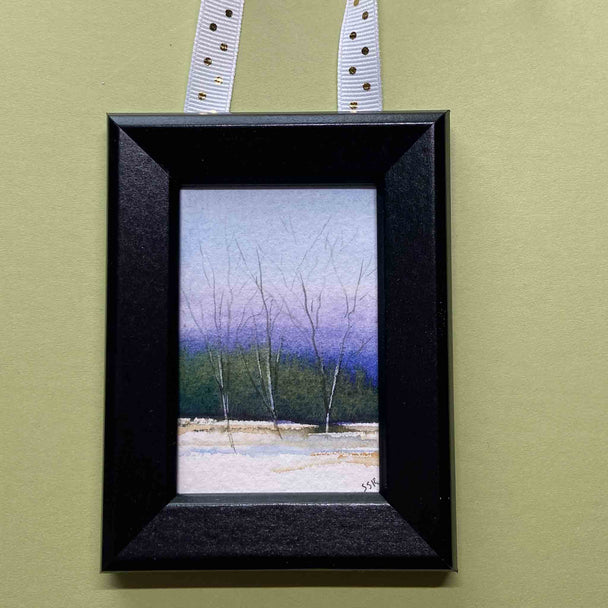 Winter Landscape Ornament