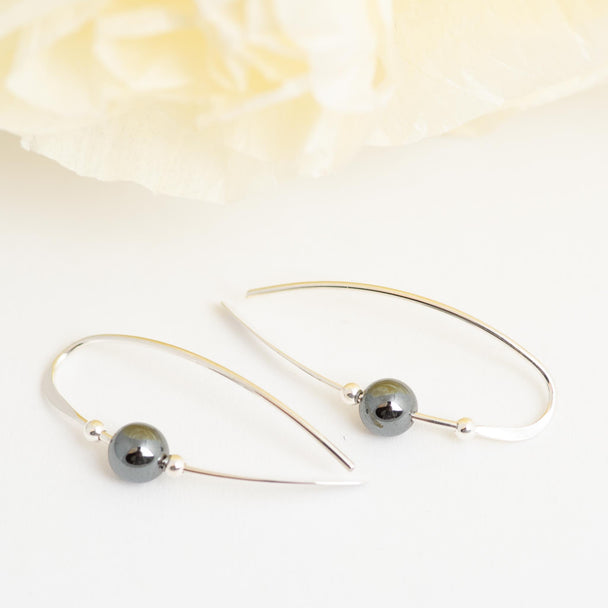 Hematite Earrings