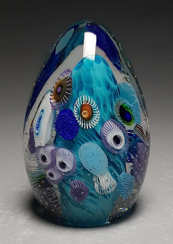 5" Tall Egg Seascape