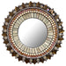 10" Pearl Daisy Mirror 10''