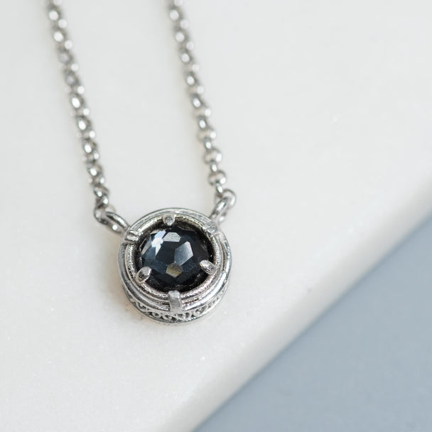 Hematite Doublet Necklace