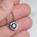 London Blue Topaz Doublet Necklace