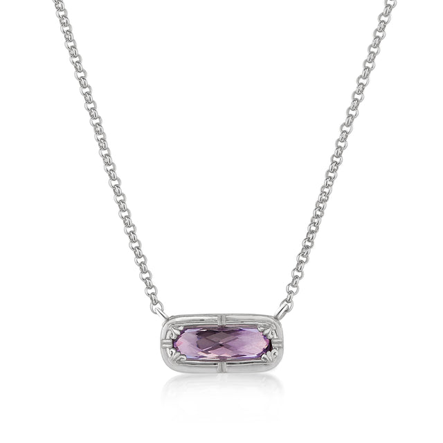 Lavender Amethyst Necklace
