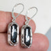 Hematite Doublet Drop Earring