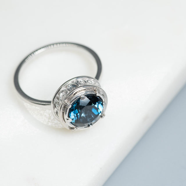 London Blue Topaz Ring