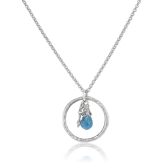 London Blue Topaz Necklace