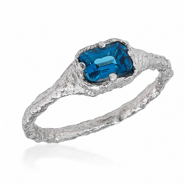 London Blue Topaz Ring