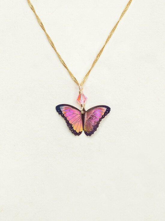 Petite Bella Butterfly Pendant Necklace