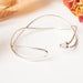Mixed-Metal Overlap Figure-8 Bracelet