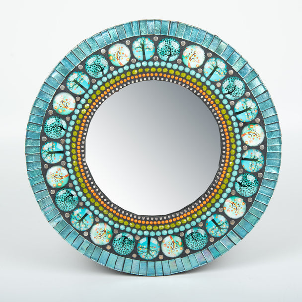 Bhodi Teal Mirror