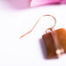 Tiger's Eye Wrap Earring