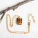 Wrapped Tiger's Eye Necklace