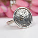 Coin Ring Size 6.5, Alicia Winalski, sterling silver, Plum Bottom Gallery