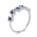 Sapphire and Diamond Ring