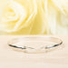 Hammered X-link Catch Bracelet