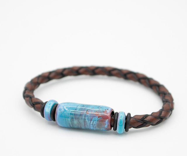 Hot Springs Leather Bracelet