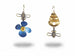 Bee Line Earring Blue