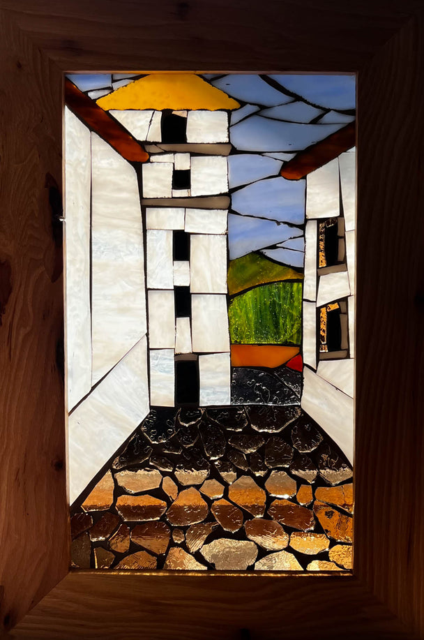 Blanco House Mosaic Window