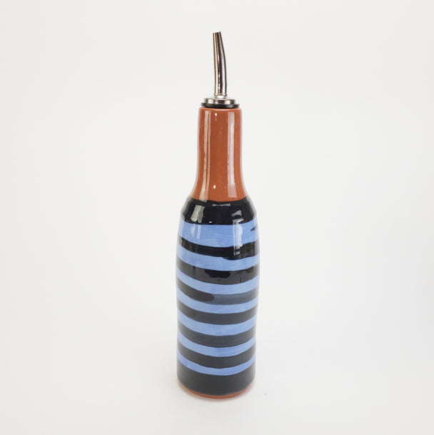 Confetti Olive Oil Bottle Blue