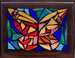 Butterfly Mosaic Window