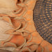 Ginormous Orange Sunflower, ceramic, stoneware, Cheryl English, Plum Bottom Gallery