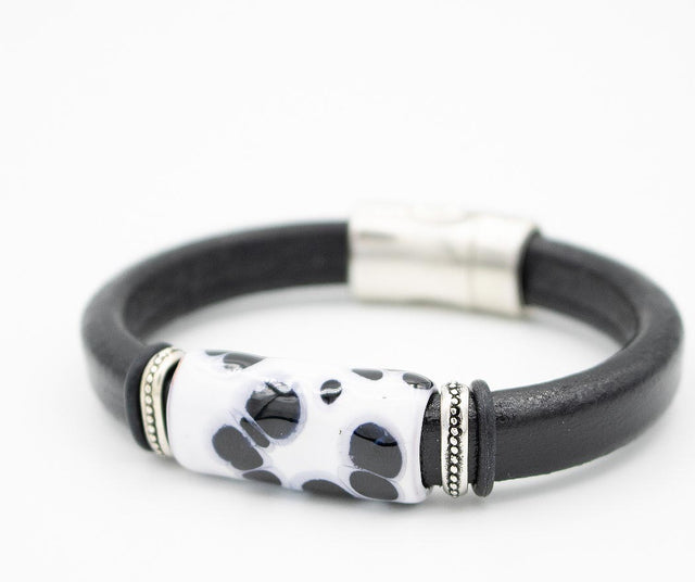 Appaloosa Leather Bracelet