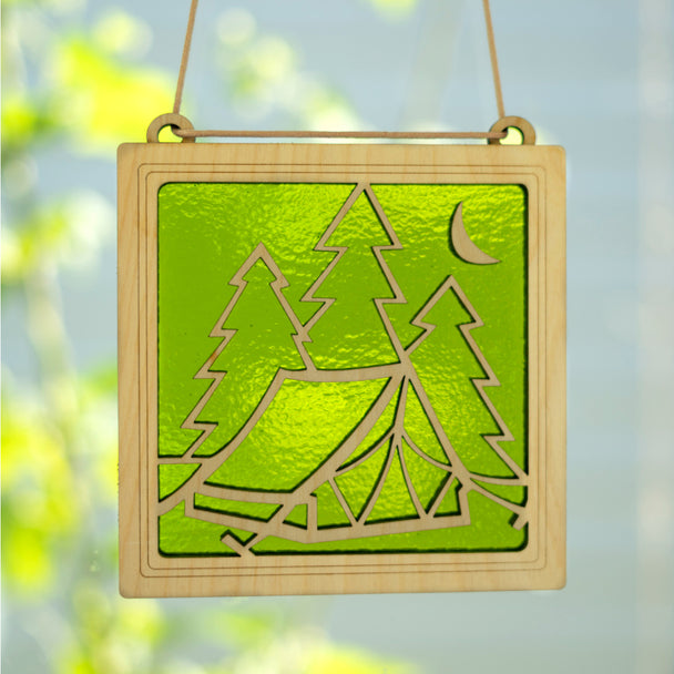 Camping Suncatcher