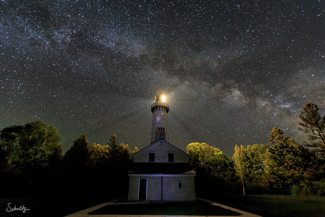 Milky Way Over Cana Island