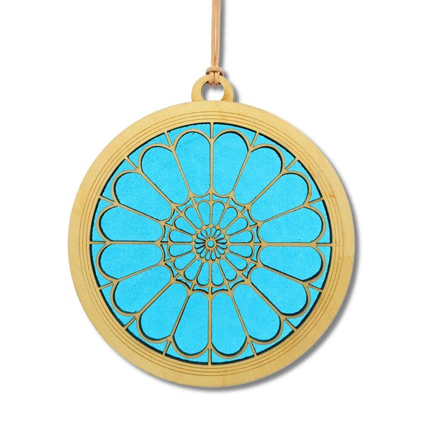 Blue Cathedral Suncatcher