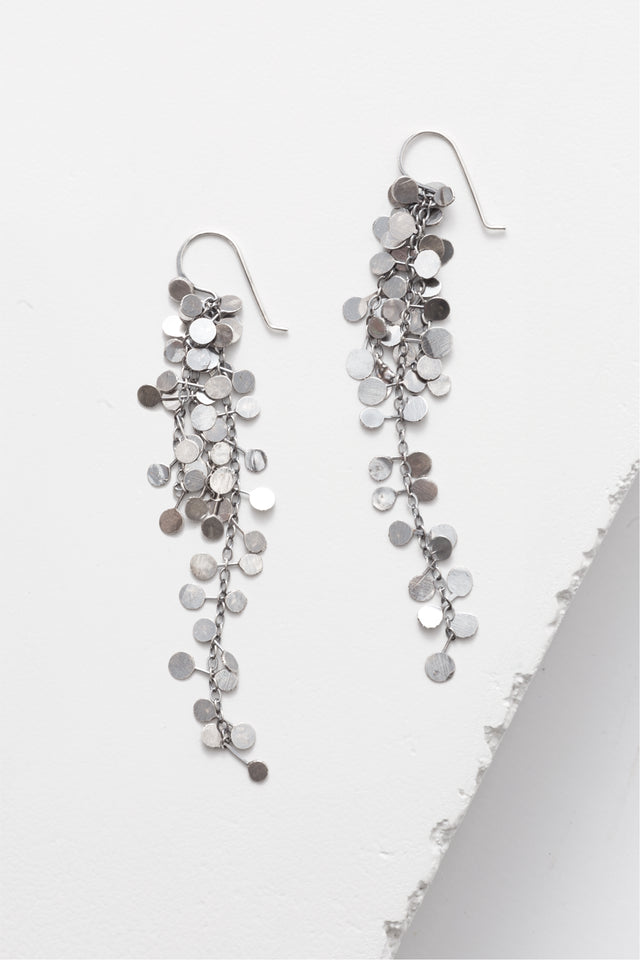 Long Coined Earrings
